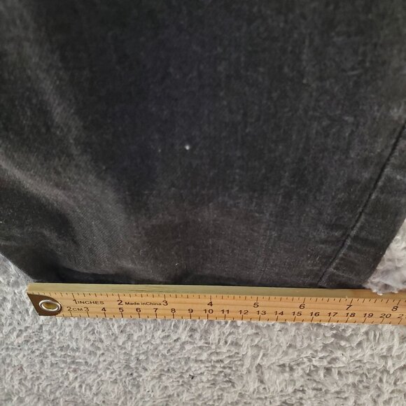 Levis Jeans Mens 34x30 502 Black Tapered Fit Stretch Cotton Denim - Picture 9 of 11